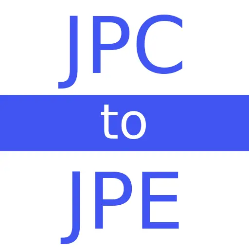 JPC to JPE