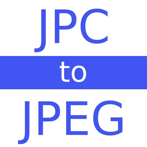 JPC to JPEG