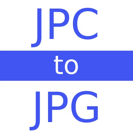 JPC to JPG