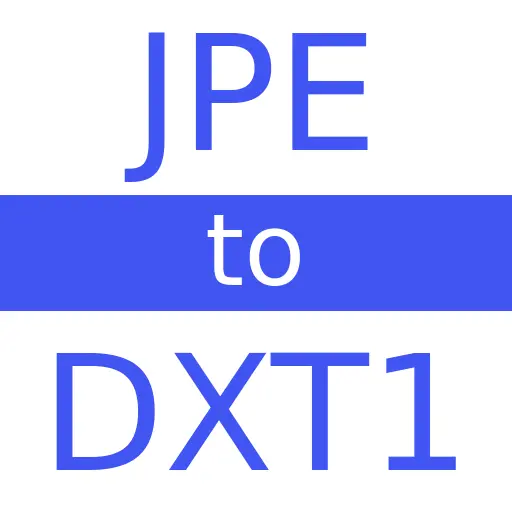 JPE to DXT1