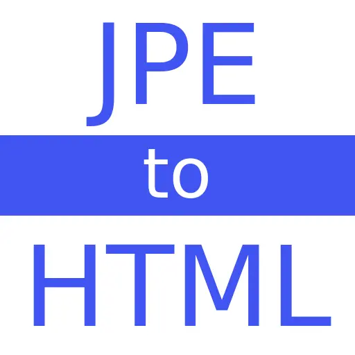 JPE to HTML