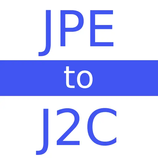 JPE to J2C