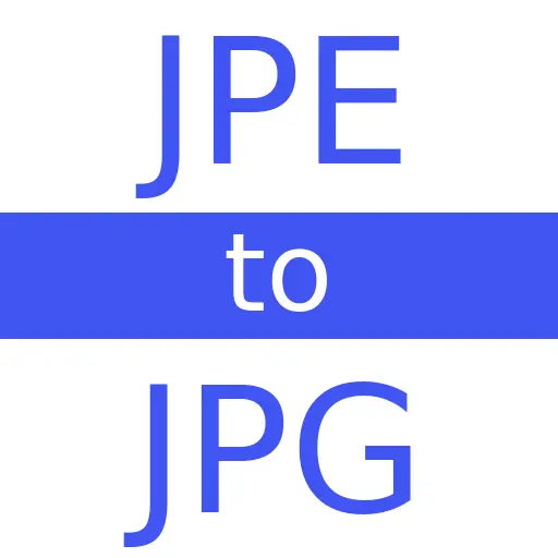 JPE to JPG