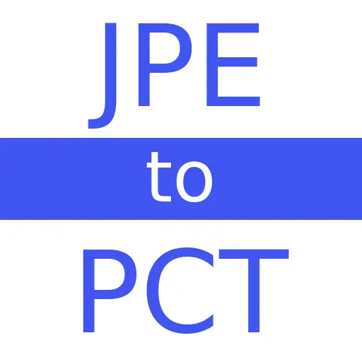 JPE to PCT