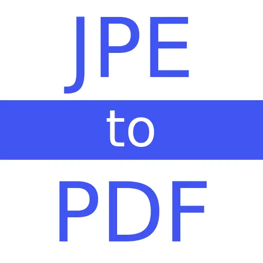 JPE to PDF