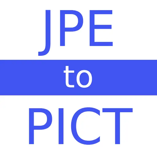 JPE to PICT