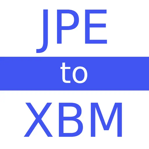 JPE to XBM