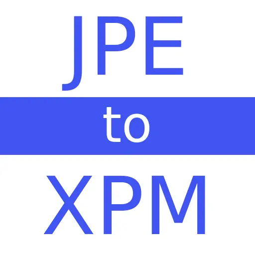 JPE to XPM