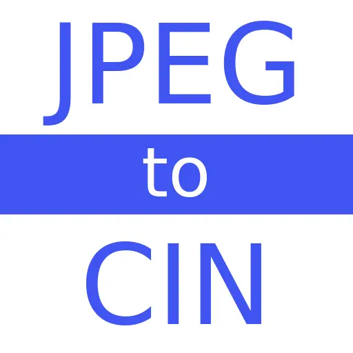 JPEG to CIN