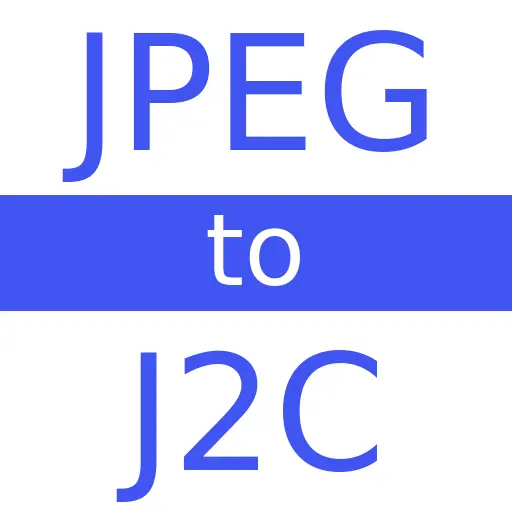 JPEG to J2C