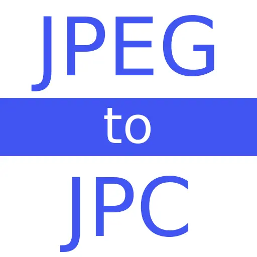JPEG to JPC