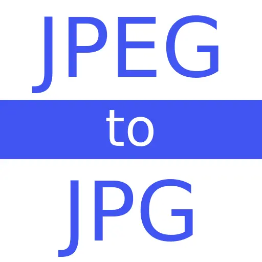 JPEG to JPG