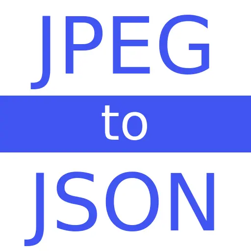 JPEG to JSON