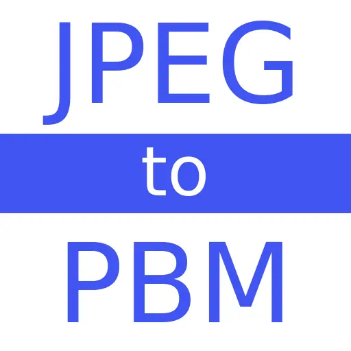 JPEG to PBM
