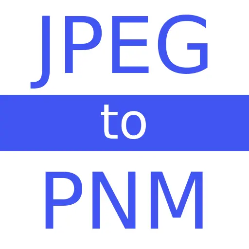 JPEG to PNM