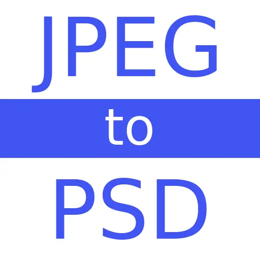 JPEG to PSD