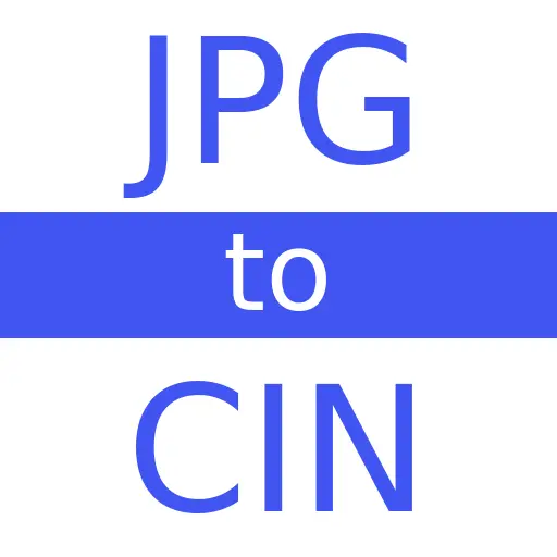 JPG to CIN