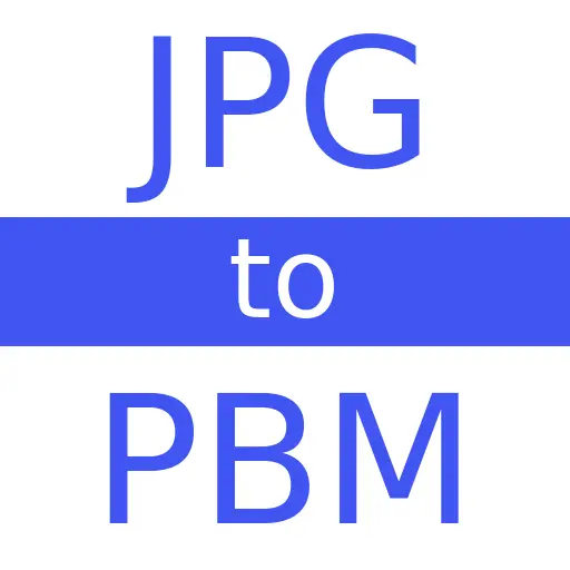 JPG to PBM