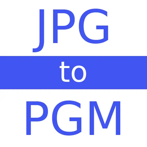 JPG to PGM