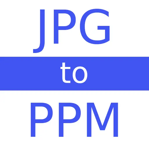 JPG to PPM