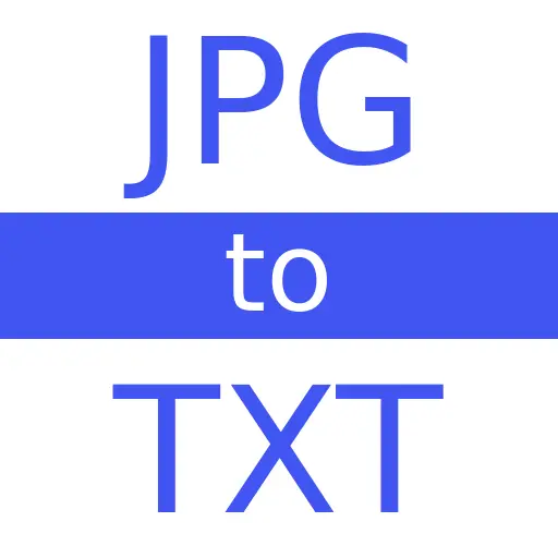 JPG to TXT