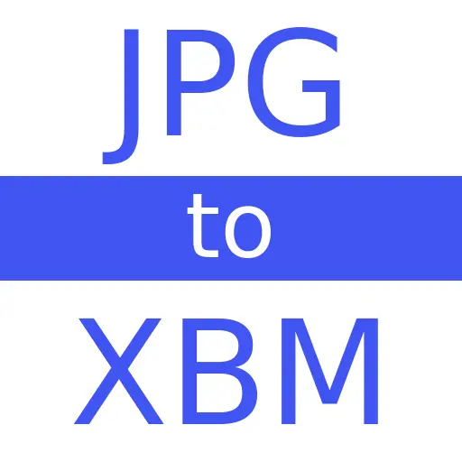 JPG to XBM