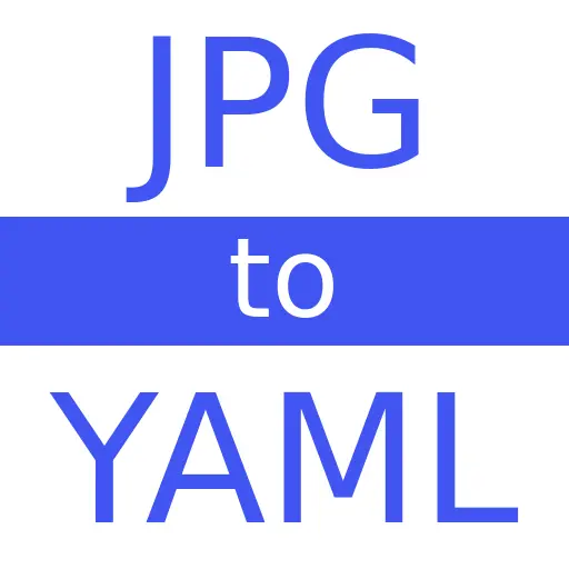 JPG to YAML