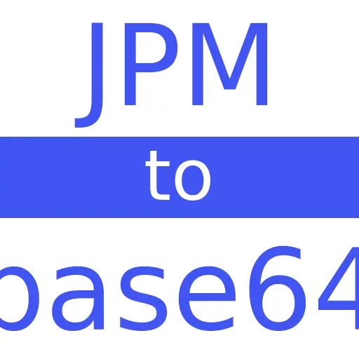 JPM to BASE64