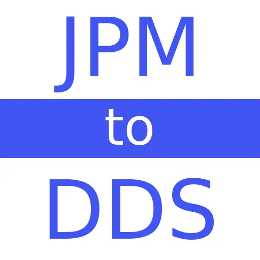 JPM to DDS