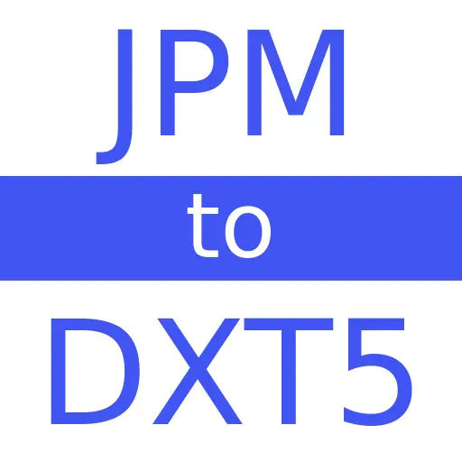 JPM to DXT5