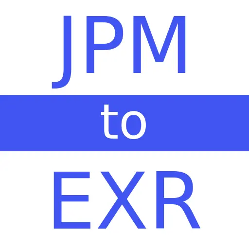 JPM to EXR