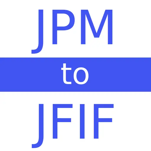 JPM to JFIF