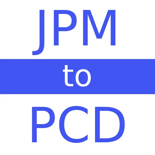 JPM to PCD