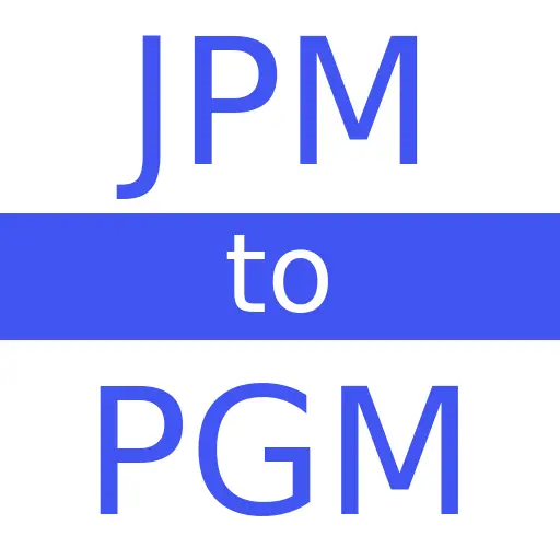 JPM to PGM