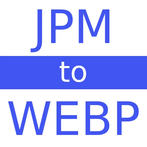 JPM to WEBP