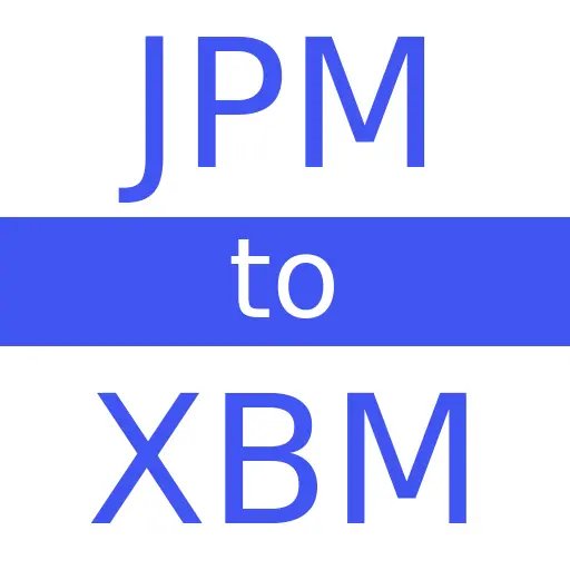 JPM to XBM