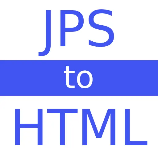 JPS to HTML