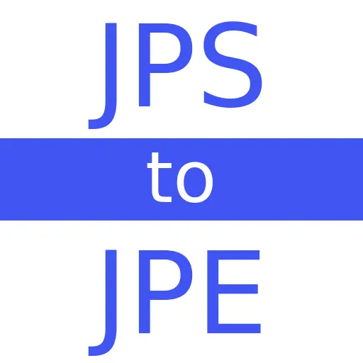 JPS to JPE
