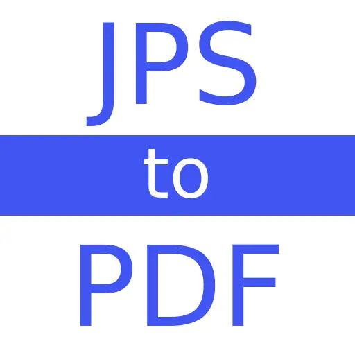JPS to PDF