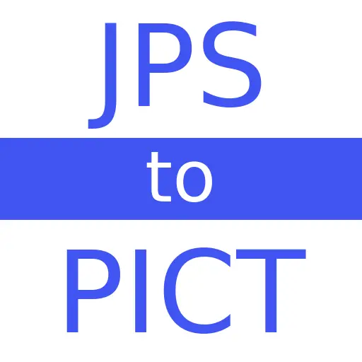 JPS to PICT