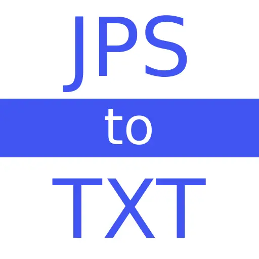 JPS to TXT
