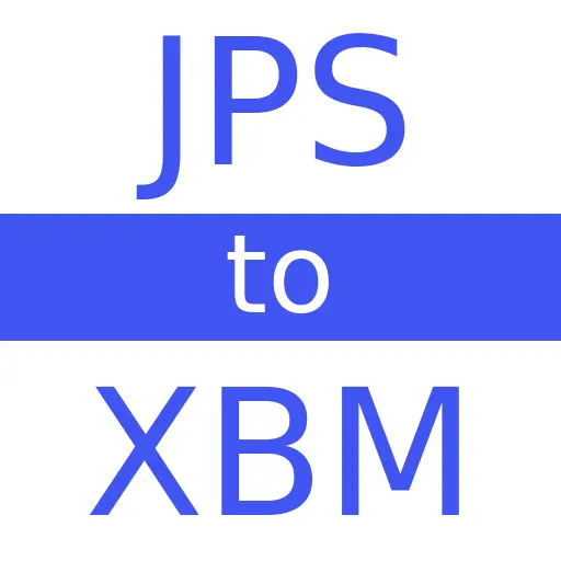JPS to XBM