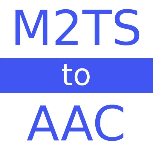 M2TS to AAC