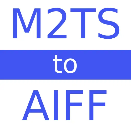 M2TS to AIFF
