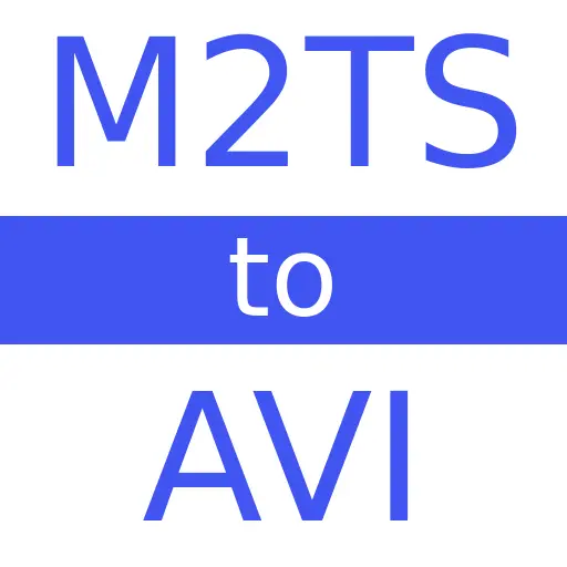 M2TS to AVI