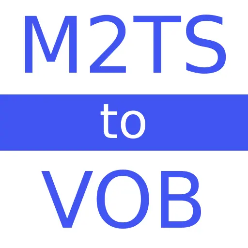 M2TS to VOB