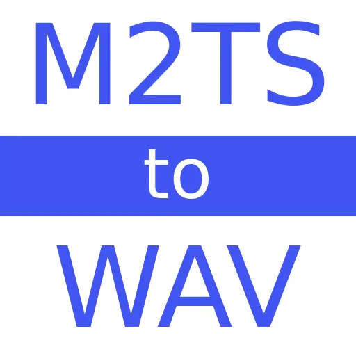 M2TS to WAV