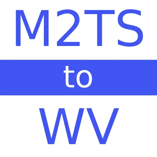 M2TS to WV