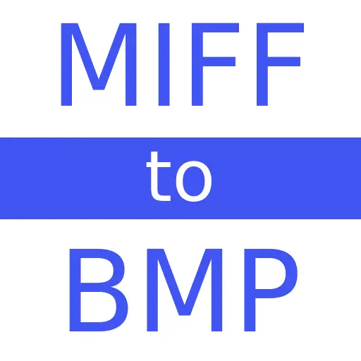 MIFF to BMP