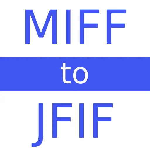 MIFF to JFIF